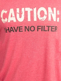 Men's I Have No Filter Tee