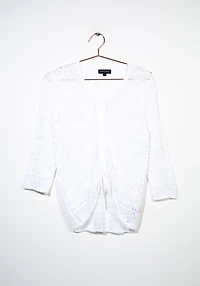 Women's Pointelle  Pullover