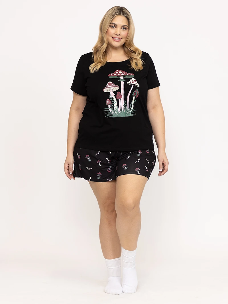 Women's Mushroom Sleep Tee