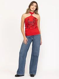 Women's Skull Halter