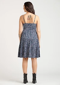 Women's Ditsy Floral Babydoll Dress