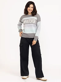 Women's Whatever Colourblock Sweater