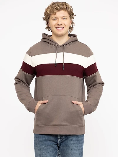 Meb's Colour block Hoodie