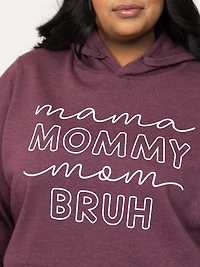 Women's Mama Bruh Hoodie