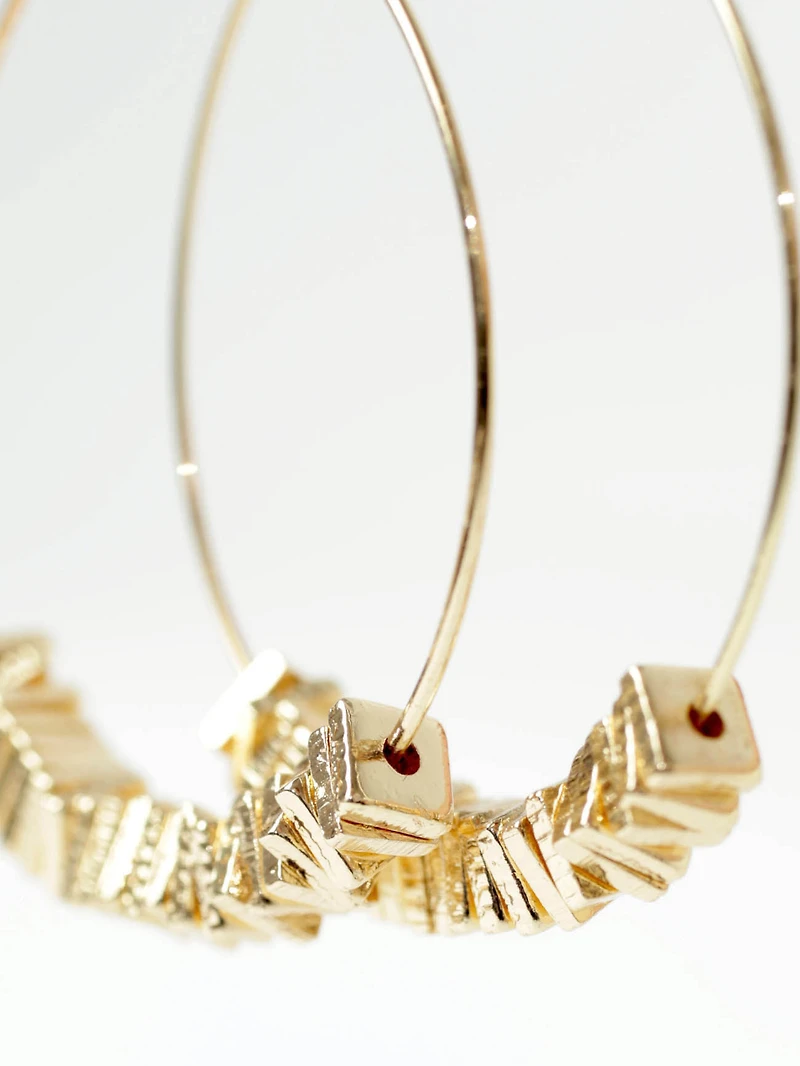 Women's Dangle Hoop Earrings