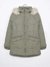 Women's Box Quilted Parka