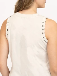 Women's Bull Skull Tank