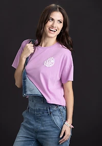 Women's Washed Crop Tee