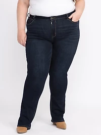 Women's Plus Baby Boot Jeans