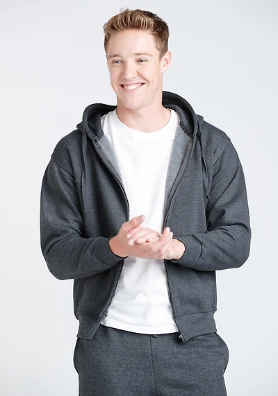 Men's Classic Zip Front Hoodie