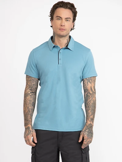 Men's Active Mesh Polo Shirt