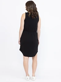 Women's Half Zip Tank Dress