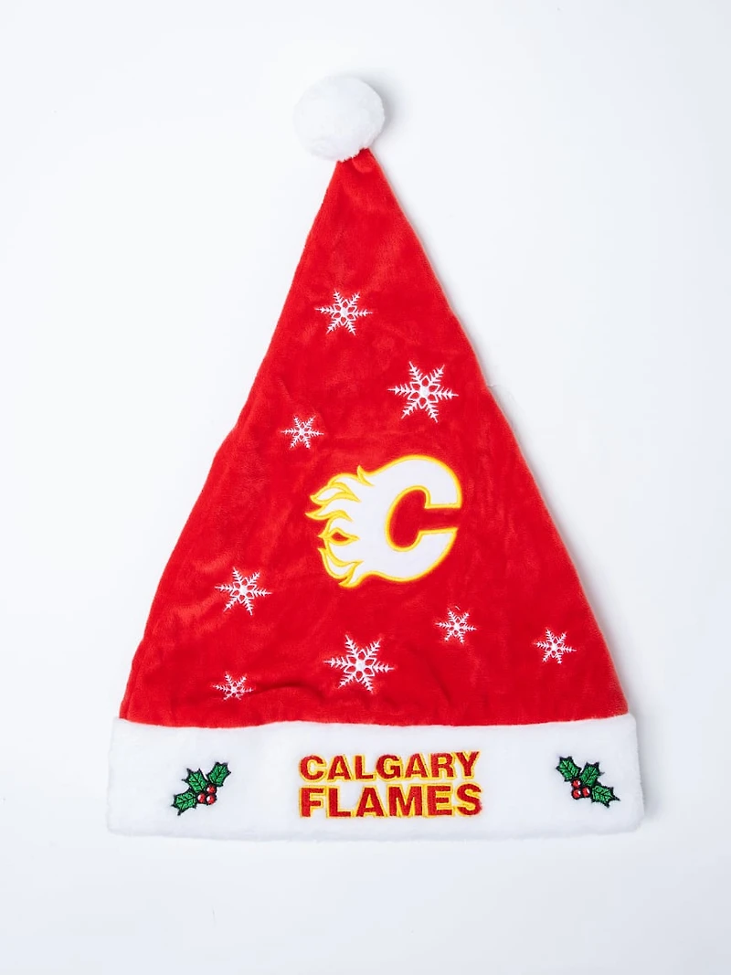 NHL Calgary Flames Santas Hat