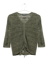 Women's Pointelle Pullover
