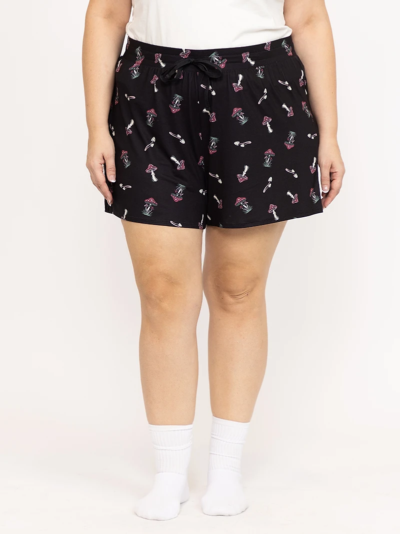 Women's Mushroom Sleep Short