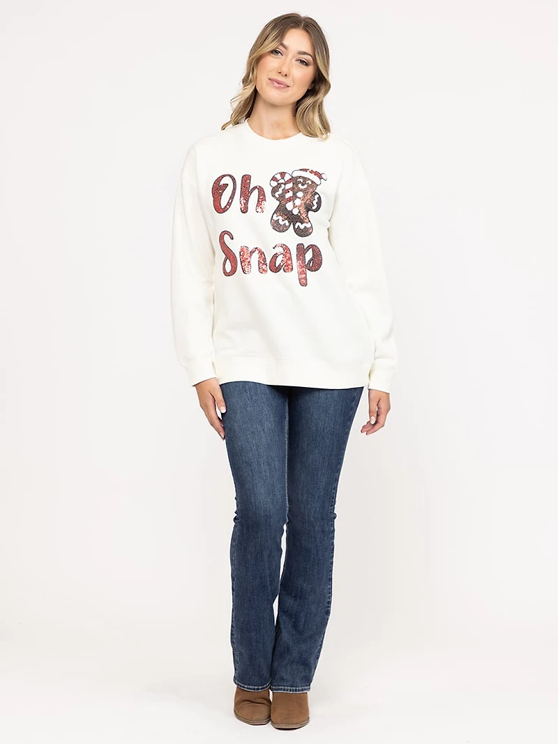 Women's Gingerbread Sweatshirt