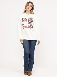 Women's Gingerbread Sweatshirt