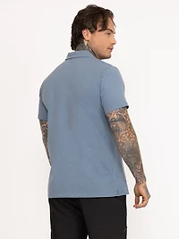Men's Washed Polo Tee