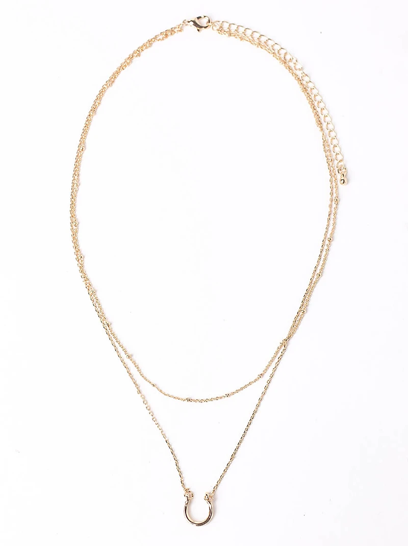 Women's Horse Shoe Necklace