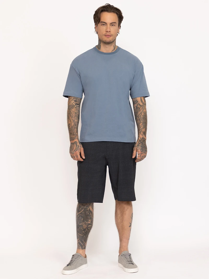 Men's Plaid Hybrid Shorts