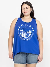 Women's Moon Racerback Tank
