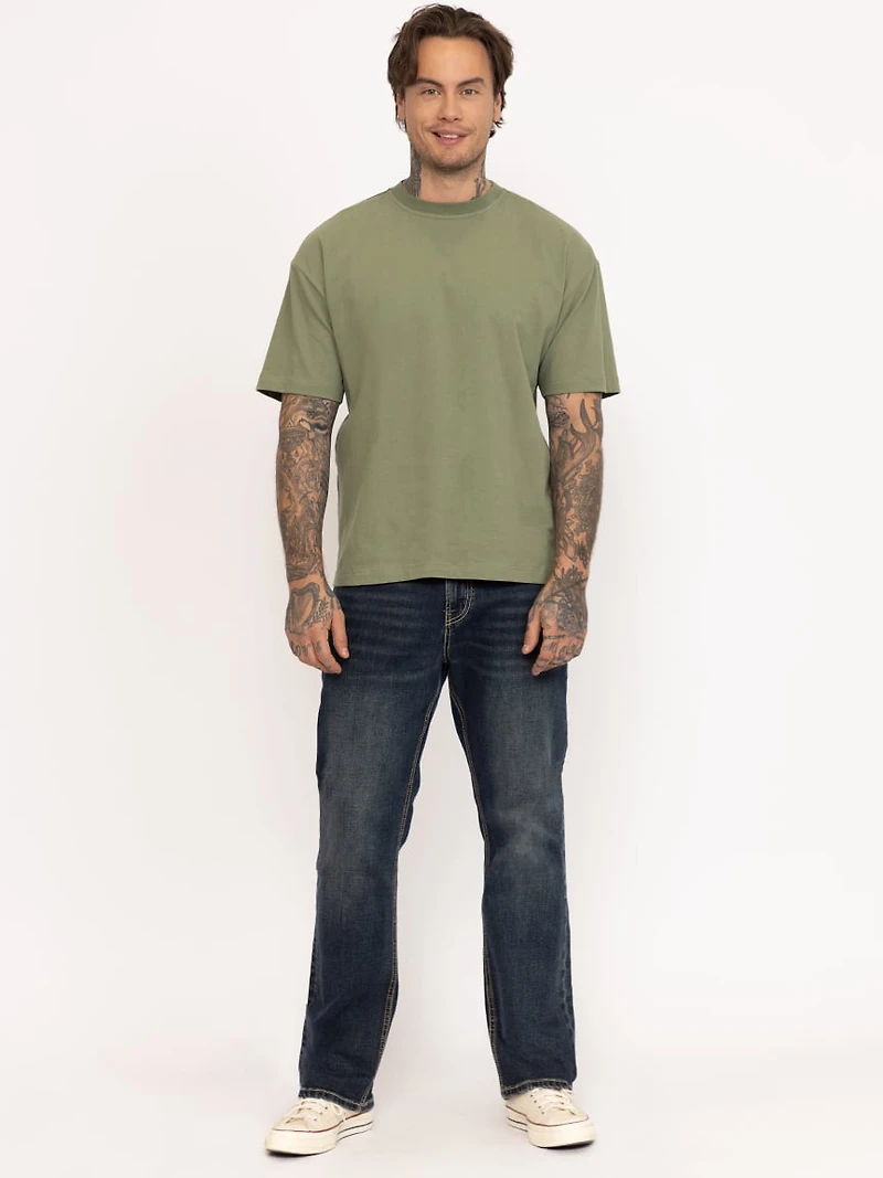 Men's Dark Wash Classic Boot Jeans