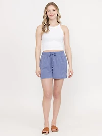 Women's Wavy Rib Pull On Short