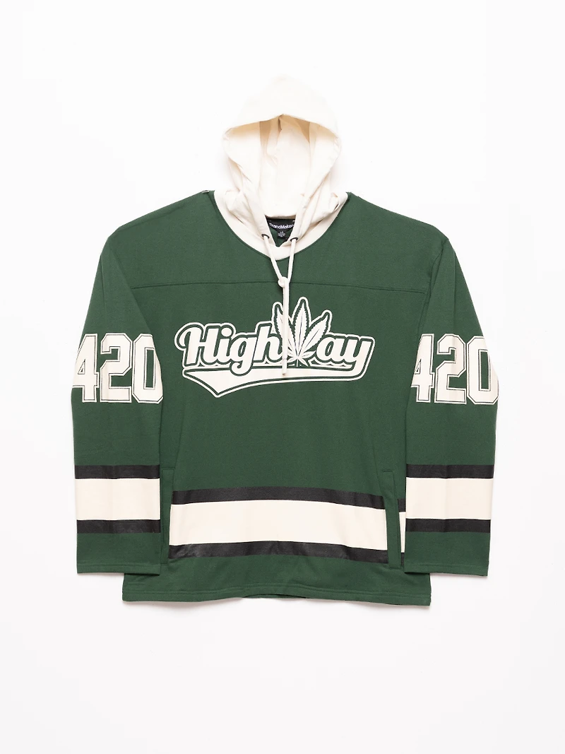 Men's Highway 420 Hockey Hoodie
