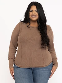 Women's Washed Long Sleeve Tee