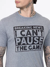 Men's Can't Pause Tee