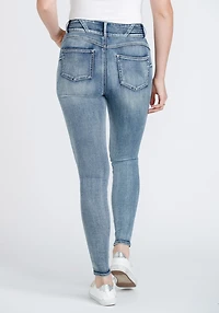 Women's 2 Button Waist Skinny Jeans