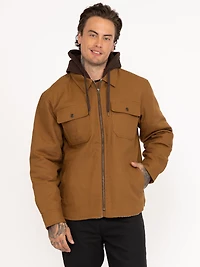 Men's Sherpa Lined Shirt Jacket