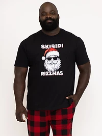 Men's Skibidi Rizzmas Tee