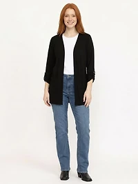 Women's Ribbed Cardigan