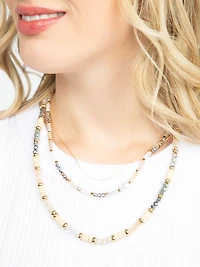 Women's Beaded Necklace Set