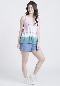 Women's Adventure Tie Dye Racerback Tank