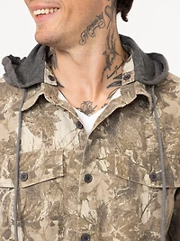 Men's Camo Shacket