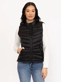 Women's Reversible Puffer Vest