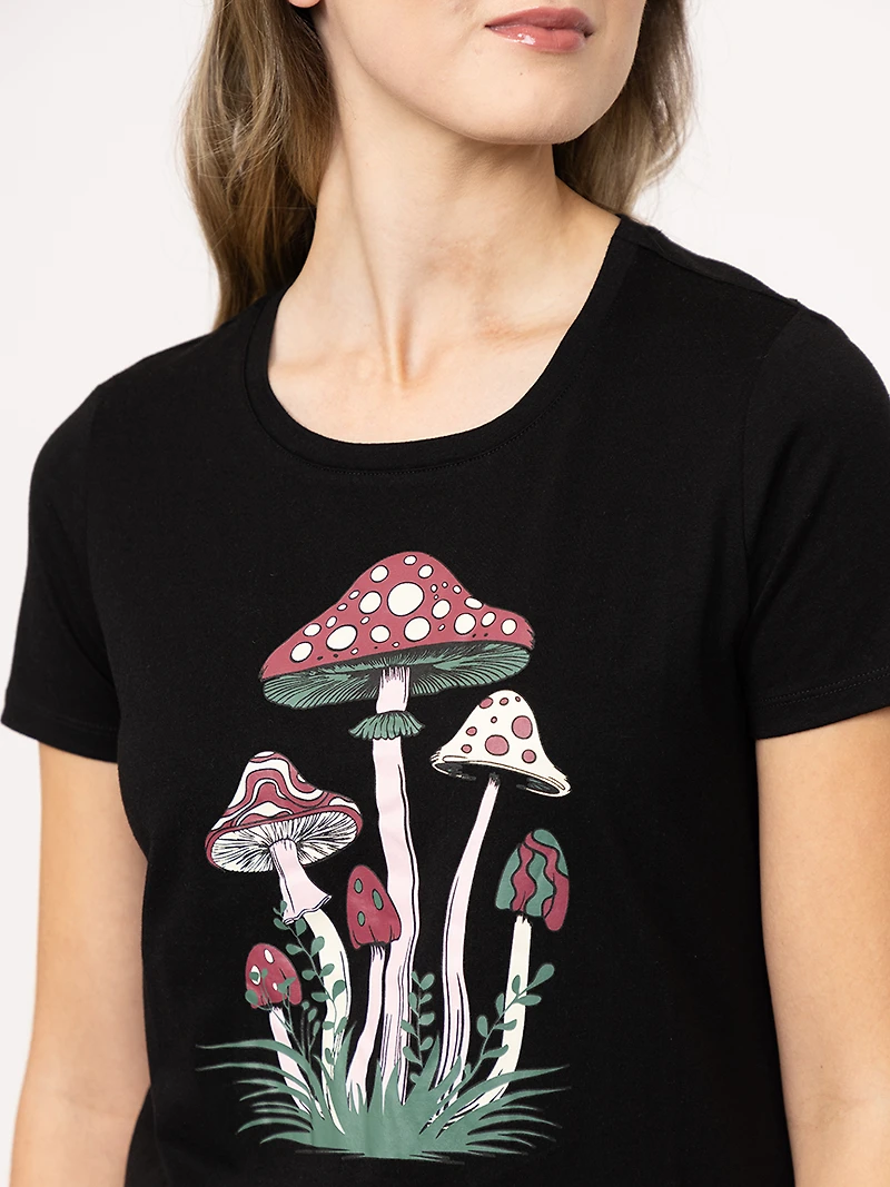 Women's Mushroom Sleep Tee