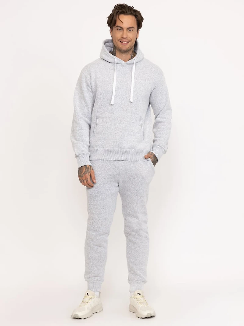 Men's Sweater Knit Hoodie