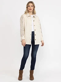 Women's Geo Button Front Shirt
