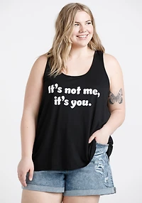 Women's It's Not Me Racerback Tank