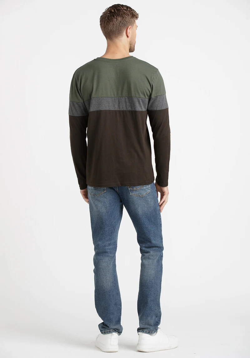 Men's Colour Block Tee