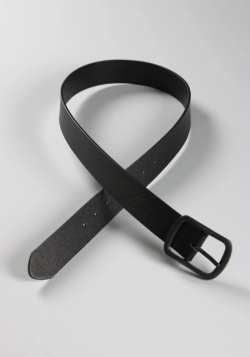 Men's Square Buckle Belt
