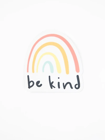 Be Kind rainbow Sticker
