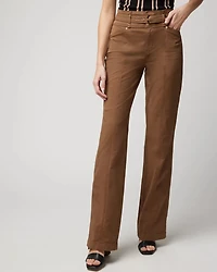 Extra High-Rise Belted Trouser Pant