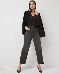 Lace Trim Long Sleeve Tee