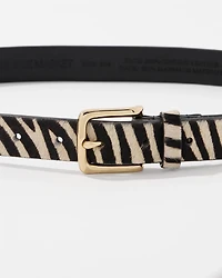 Zebra Pant Belt