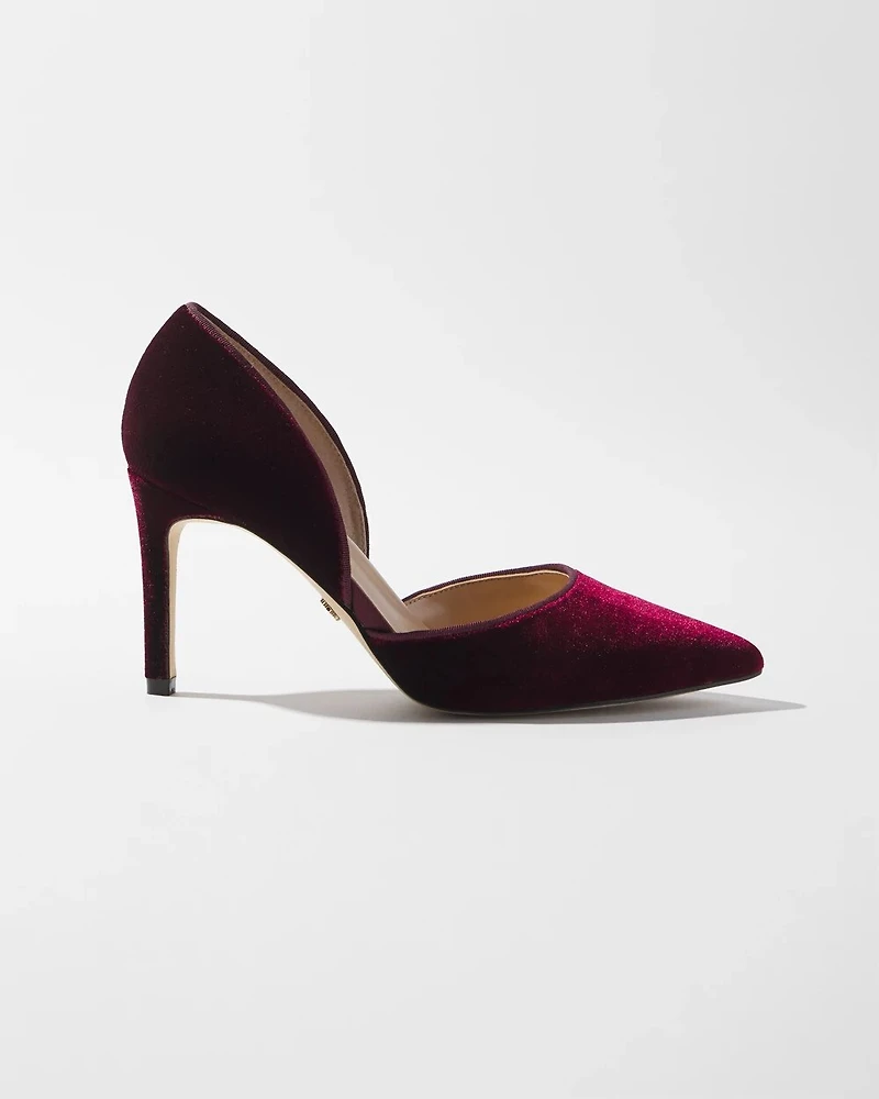 Velvet D'Orsay Pumps