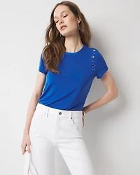 Grommet Crewneck Tee